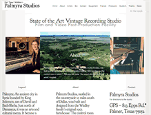Tablet Screenshot of palmyrastudios.com